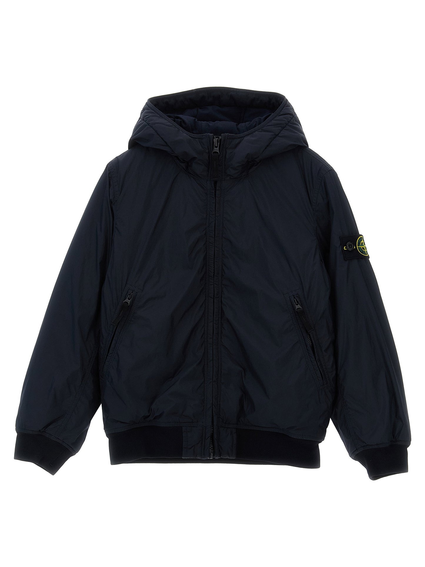 Stone Island Junior Logo Badge Jacket