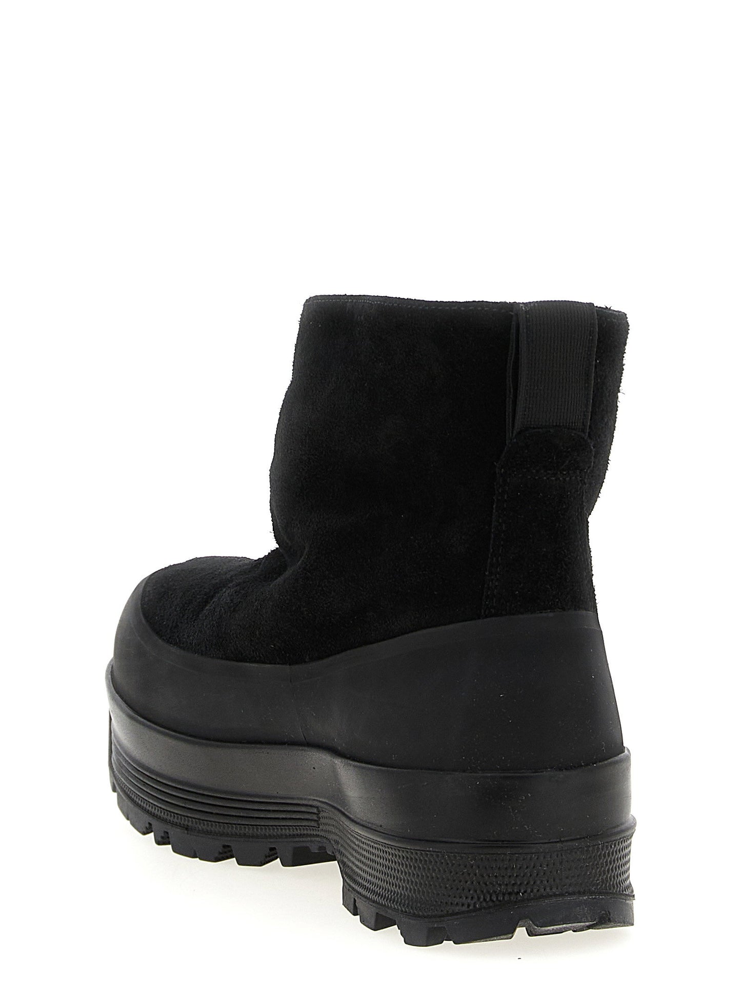 Stone Island Suede Ankle Boots