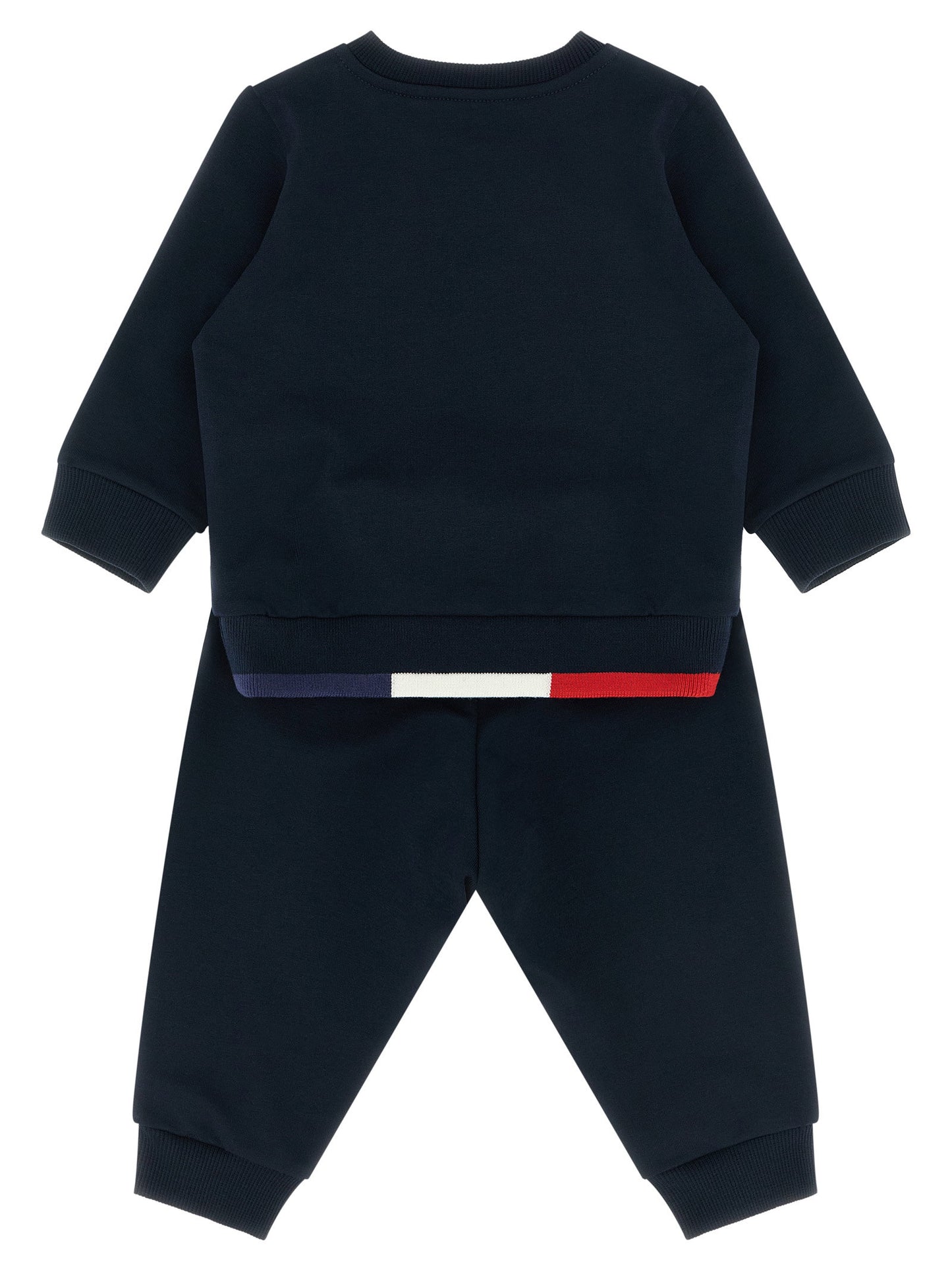Moncler Enfant Tricolor Hem Sweatshirt + Joggers