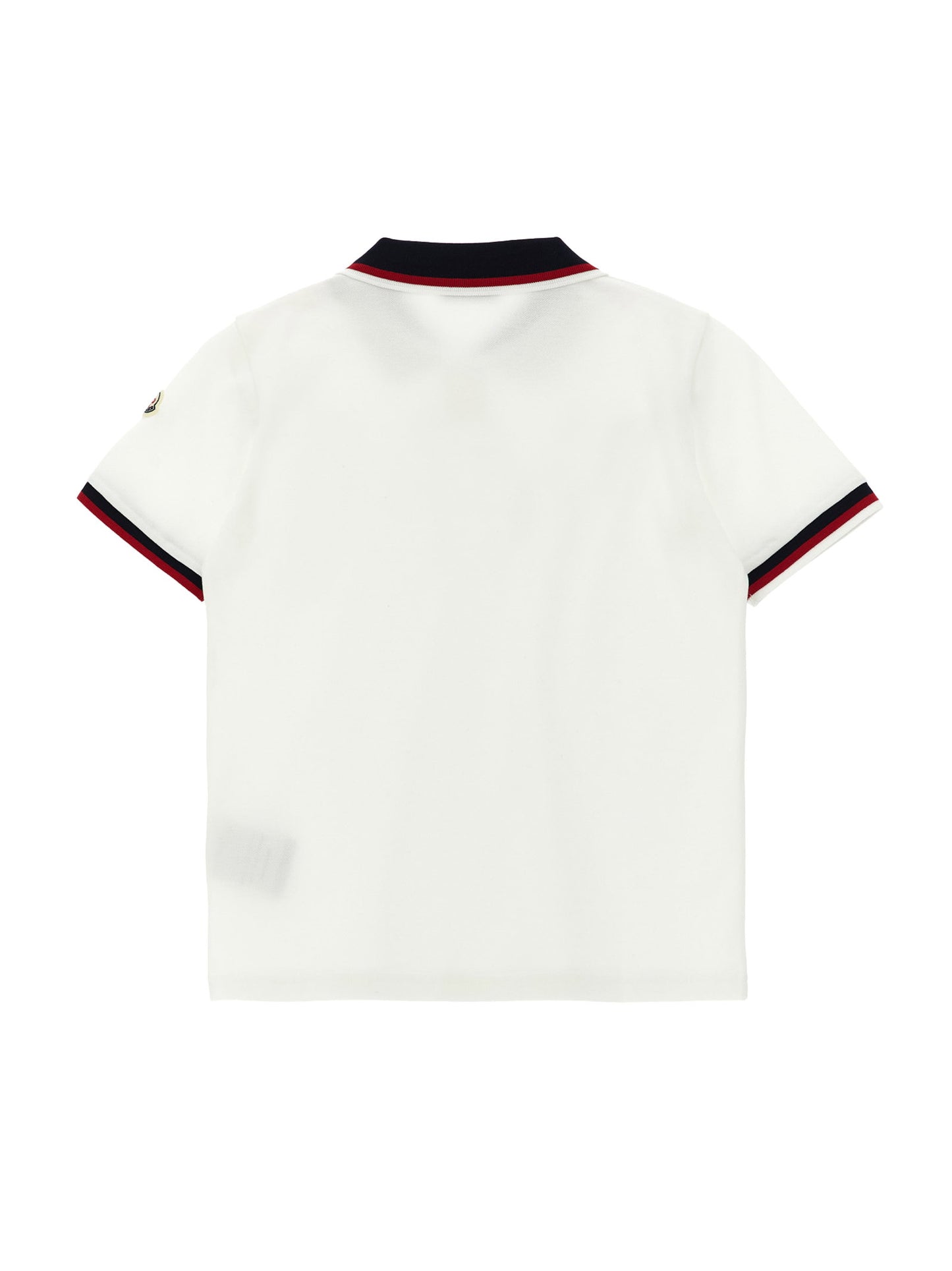 Moncler Enfant Tricolor Polo Shirt