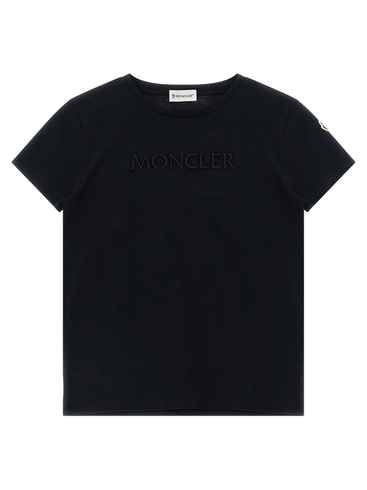 Moncler Enfant Logo Embroidery T-shirt