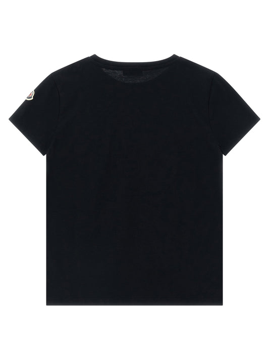 Moncler Enfant Logo Embroidery T-shirt