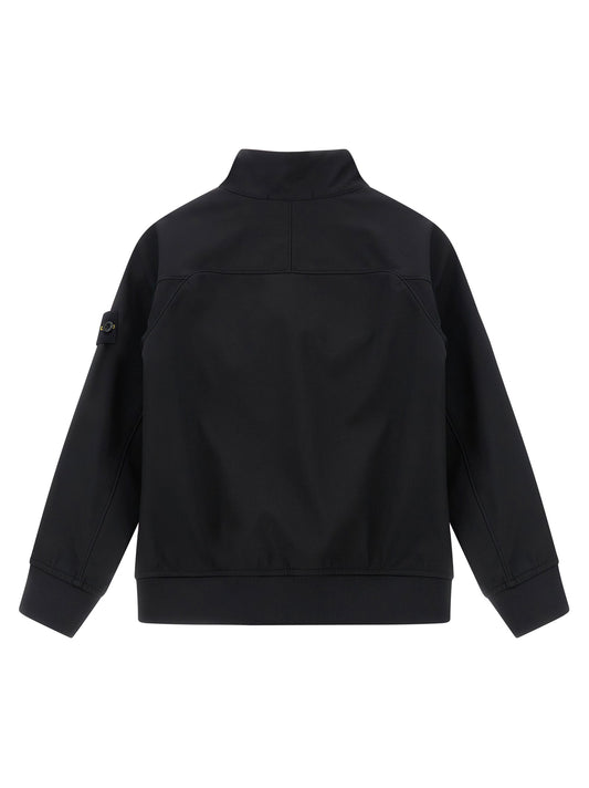 Stone Island Junior Logo Badge Jacket
