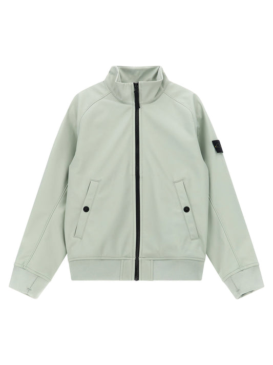 Stone Island Junior Logo Badge Jacket