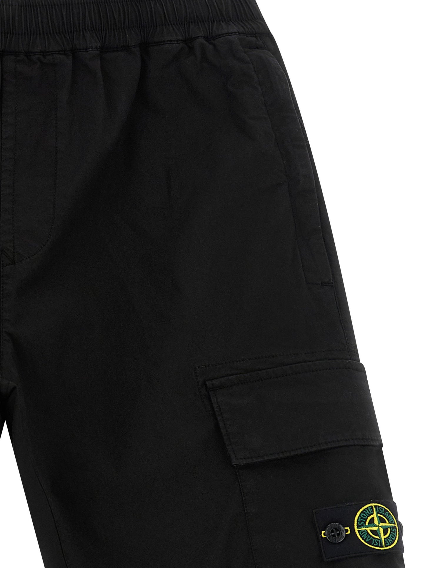 Stone Island Junior Cargo Bermuda Shorts