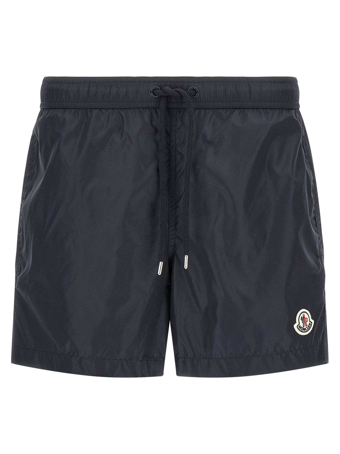Moncler Logo Patch Swim Shorts
