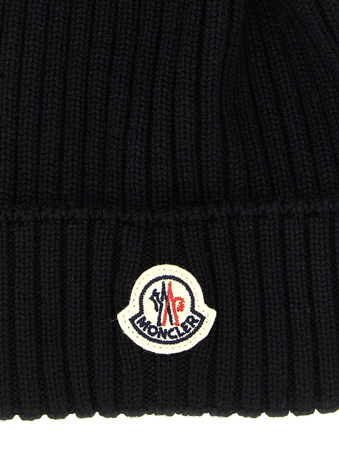 Moncler Enfant Pon Pon Wool Beanie