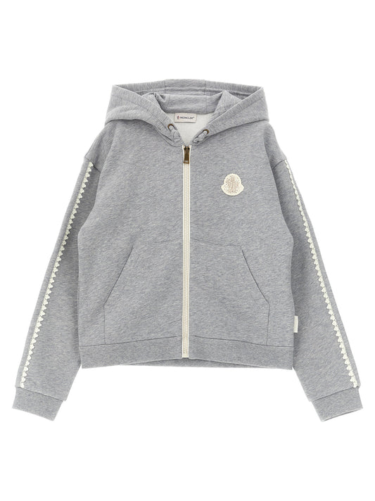 Moncler Enfant Crochet Details Hoodie