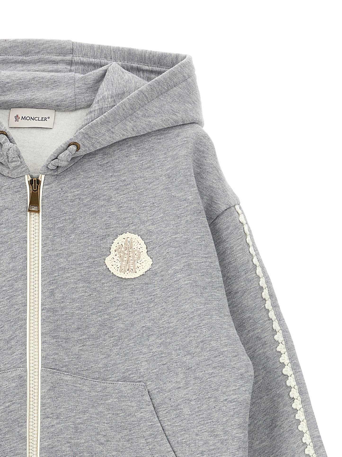Moncler Enfant Crochet Details Hoodie