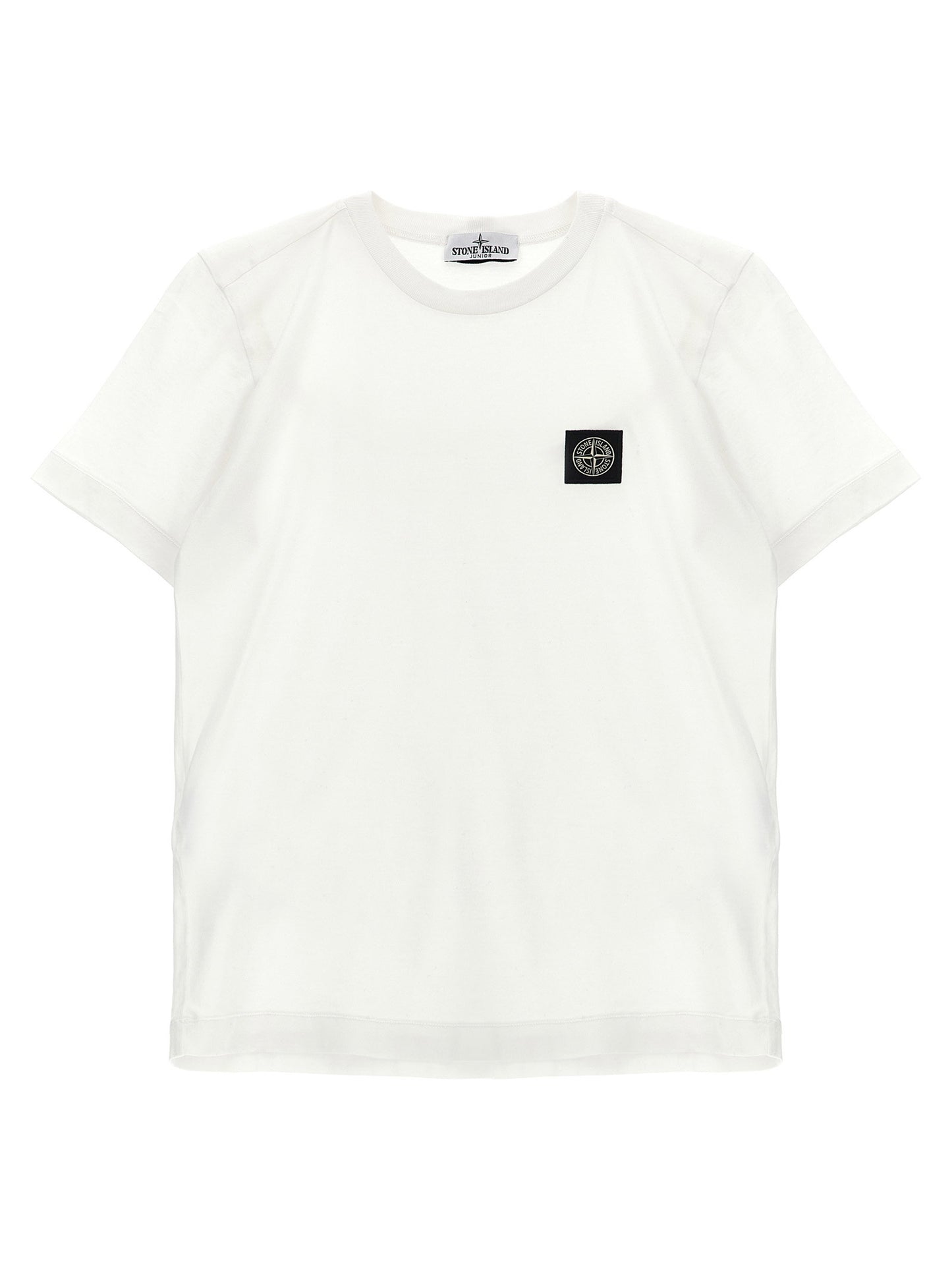 Stone Island Junior Compass Logo T-shirt