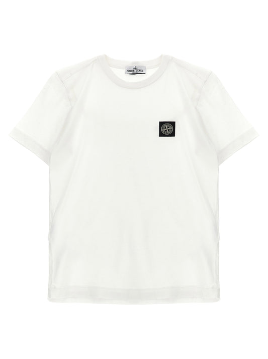 Stone Island Junior Compass Logo T-shirt