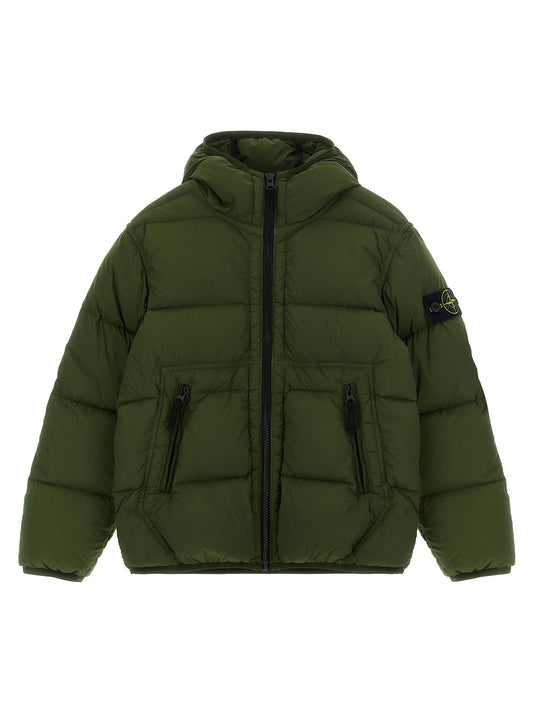 Stone Island Junior Badge Logo Parka