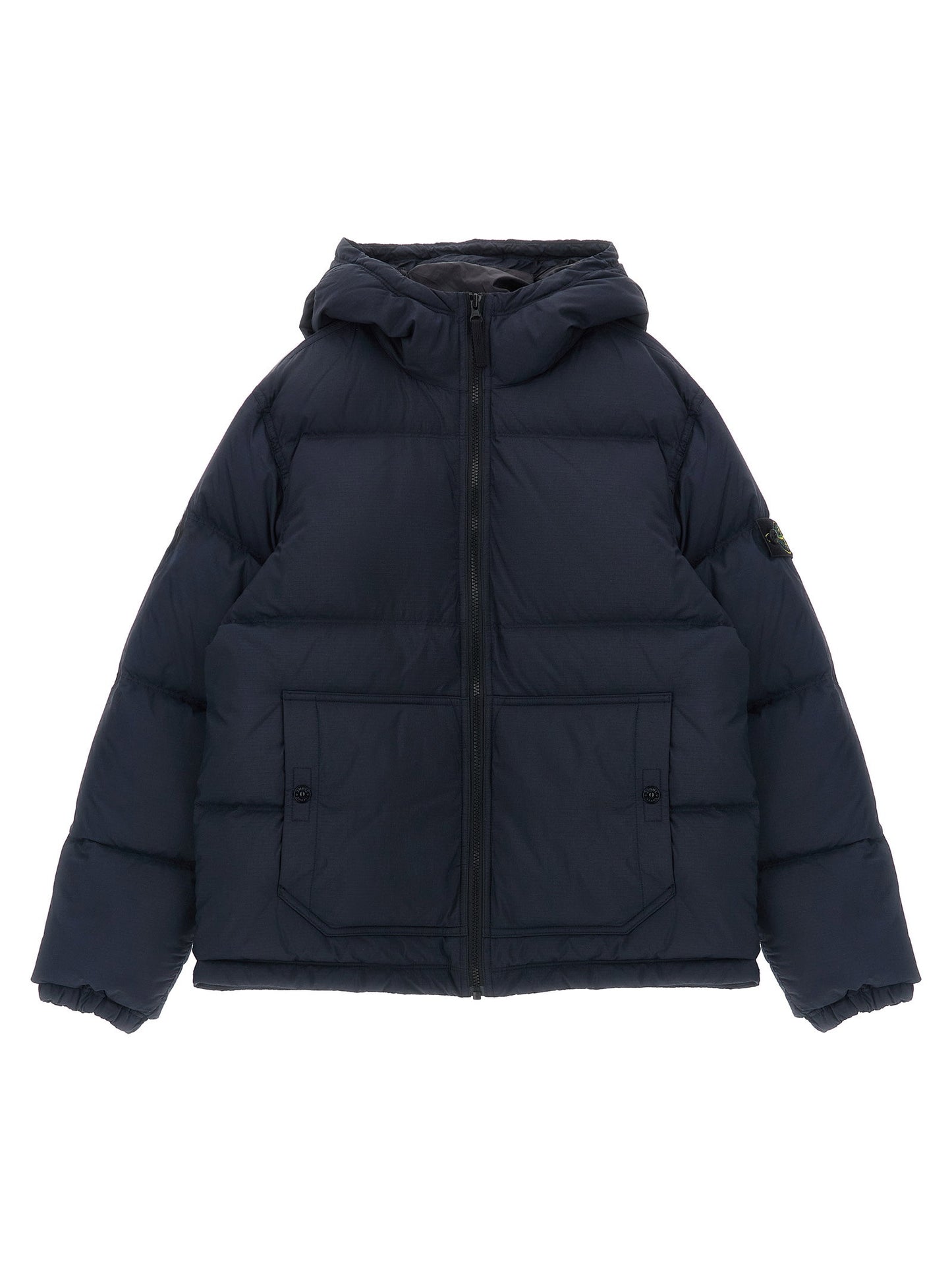 Stone Island Junior Badge Stone Island Down Jacket