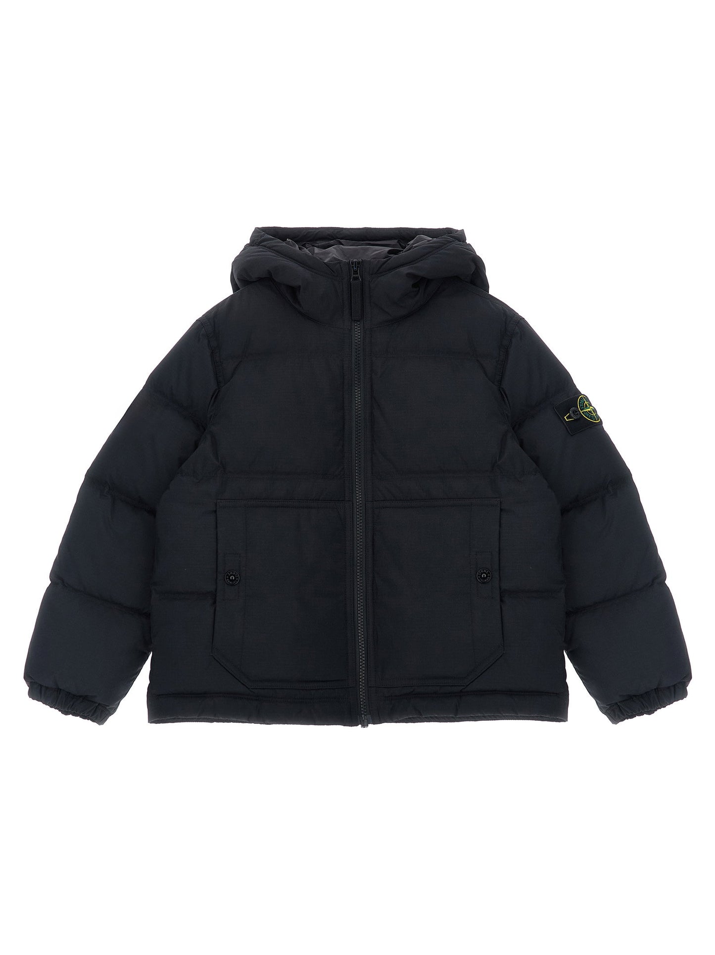 Stone Island Junior Badge Stone Island Down Jacket