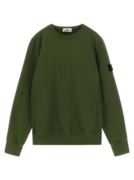 Stone Island Junior Badge Logo Sweatshirt