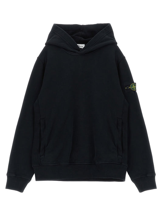 Stone Island Junior Badge Logo Hoodie