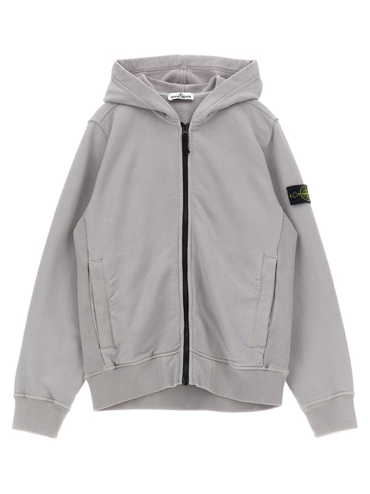 Stone Island Junior Badge Logo Hoodie