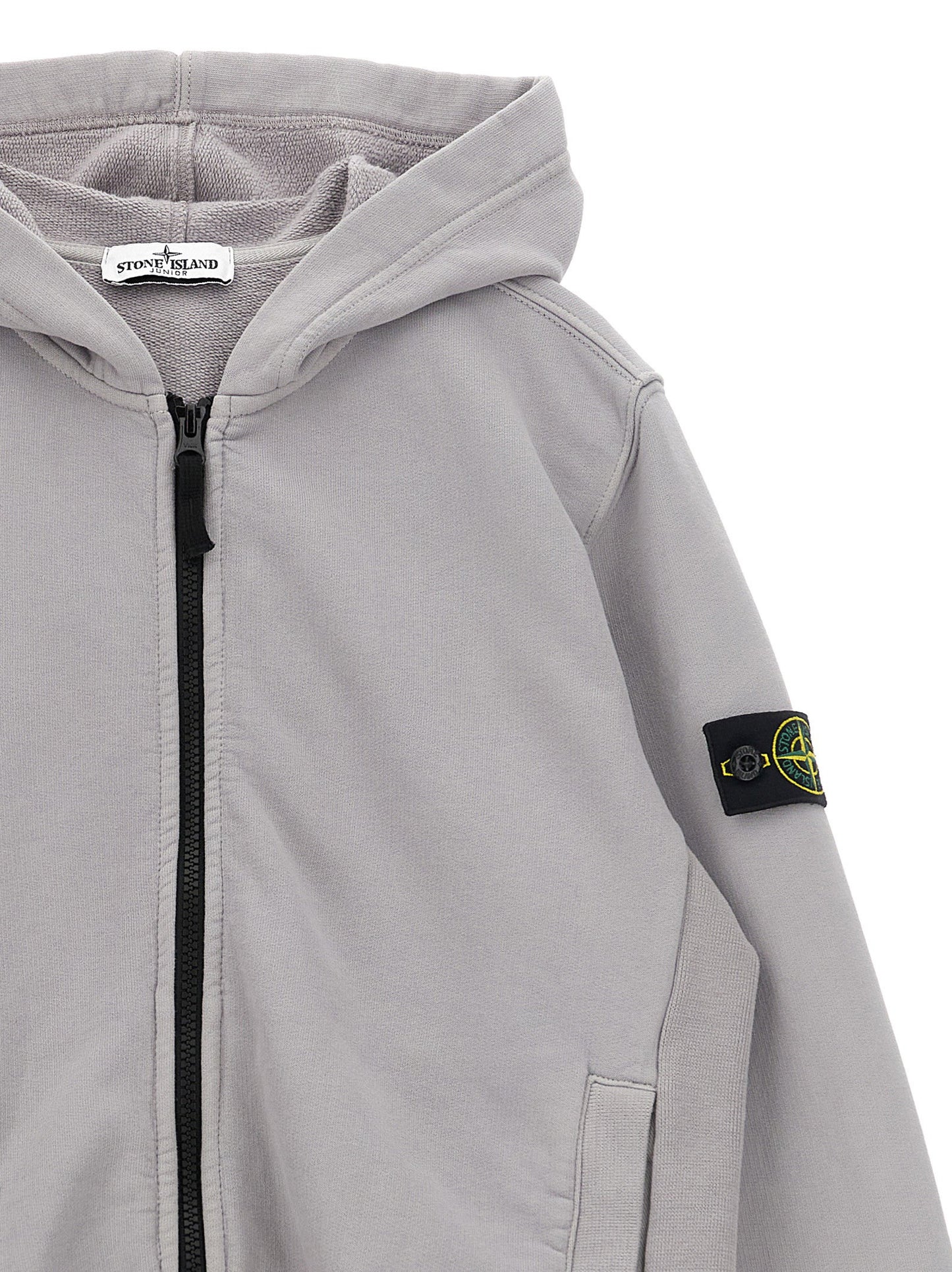 Stone Island Junior Badge Logo Hoodie