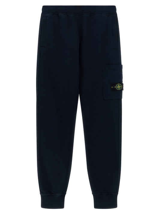 Stone Island Junior Badge Logo Cargo Joggers