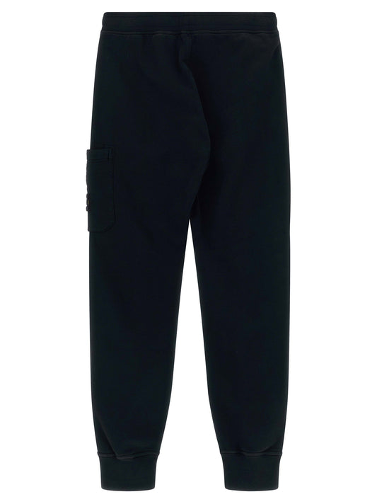Stone Island Junior Badge Logo Cargo Joggers