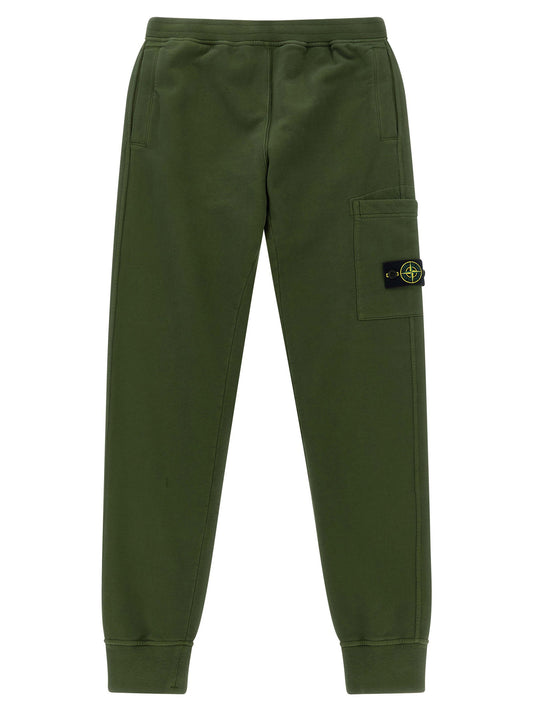 Stone Island Junior Badge Logo Cargo Joggers