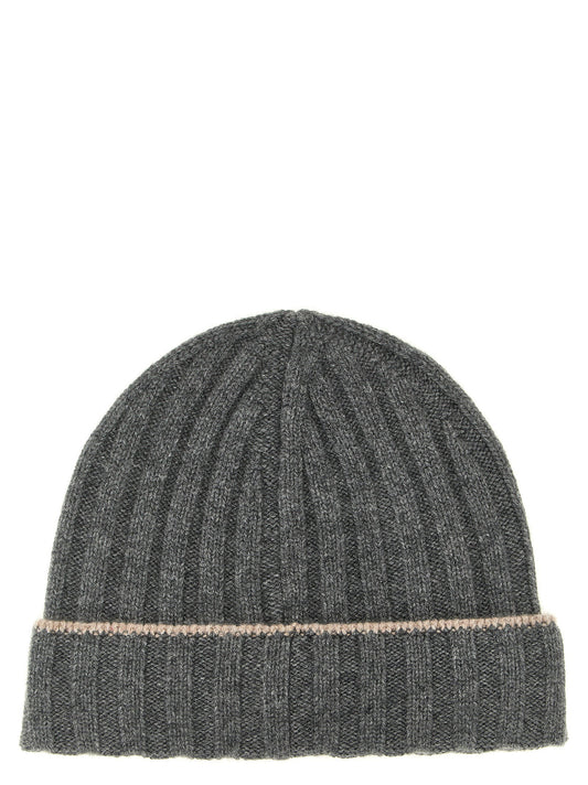 Brunello Cucinelli Cashmere Turn-up Beanie