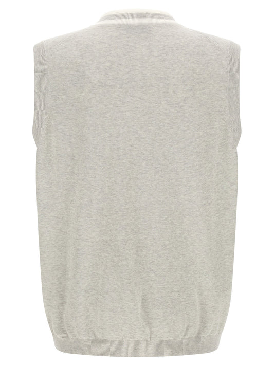 Brunello Cucinelli Heraldic Logo Vest