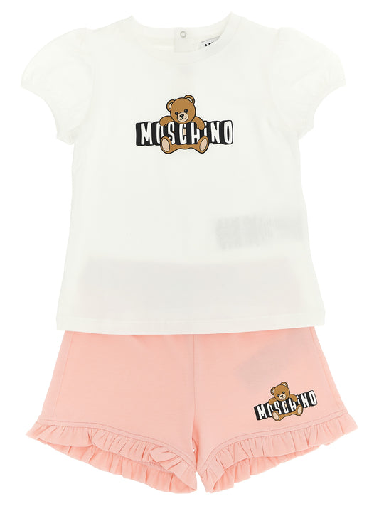 Moschino Baby Moschino Baby Moschino Teddy Bear T-shirt + Shorts