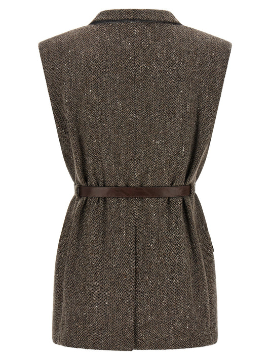 Brunello Cucinelli Mélange Wool Vest