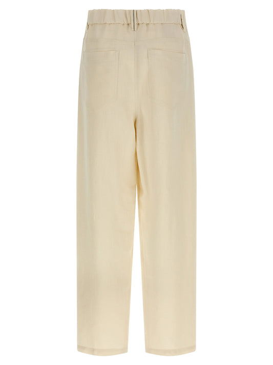 Brunello Cucinelli Linen Trousers