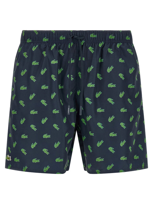 Lacoste Crocodile Swimsuit