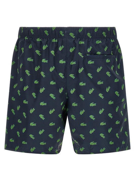 Lacoste Crocodile Swimsuit