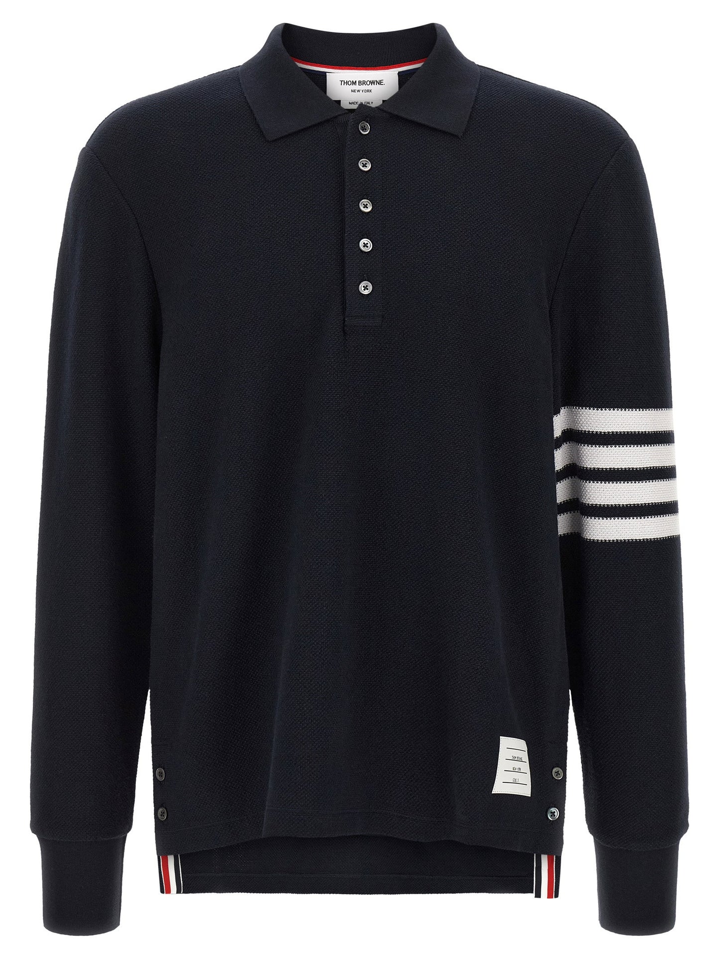 Thom Browne 4 Bar Polo Shirt
