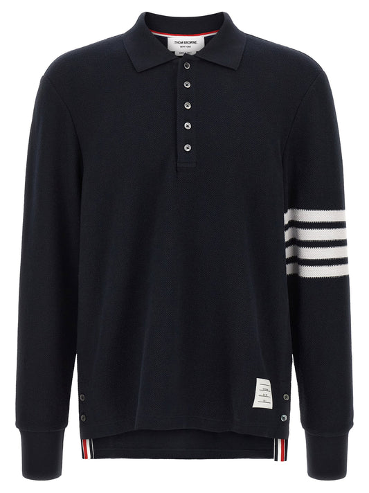 Thom Browne 4 Bar Polo Shirt