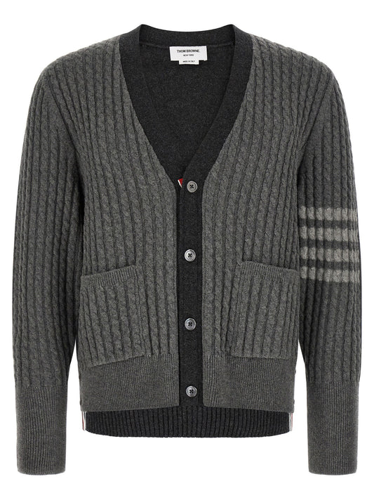 Thom Browne 2-in-1 Trompe Lœil Cardigan