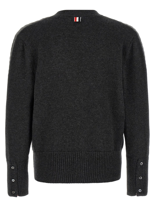 Thom Browne 2-in-1 Trompe Lœil Cardigan