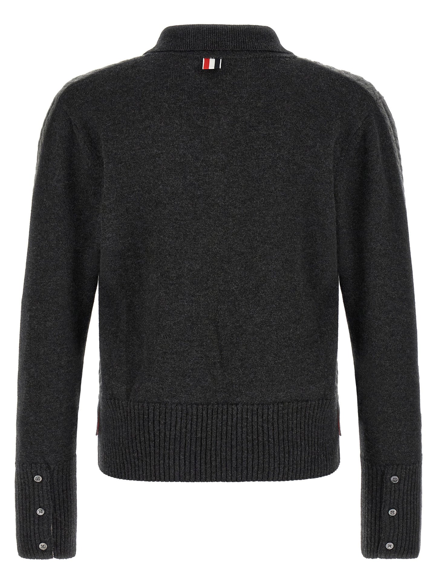 Thom Browne 2-in-1 Trompe Loeil Polo Shirt