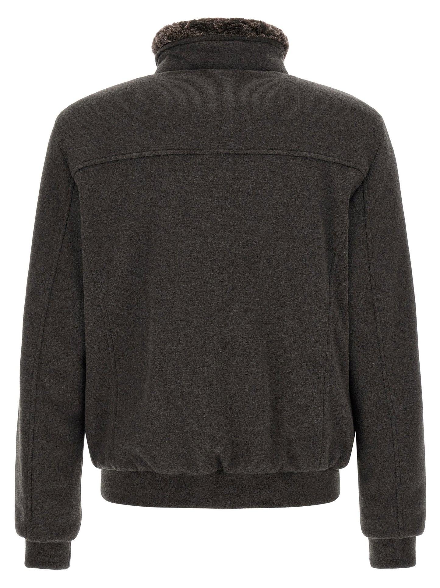 Moorer Bellati-mrw Bomber Jacket - Acqua Line