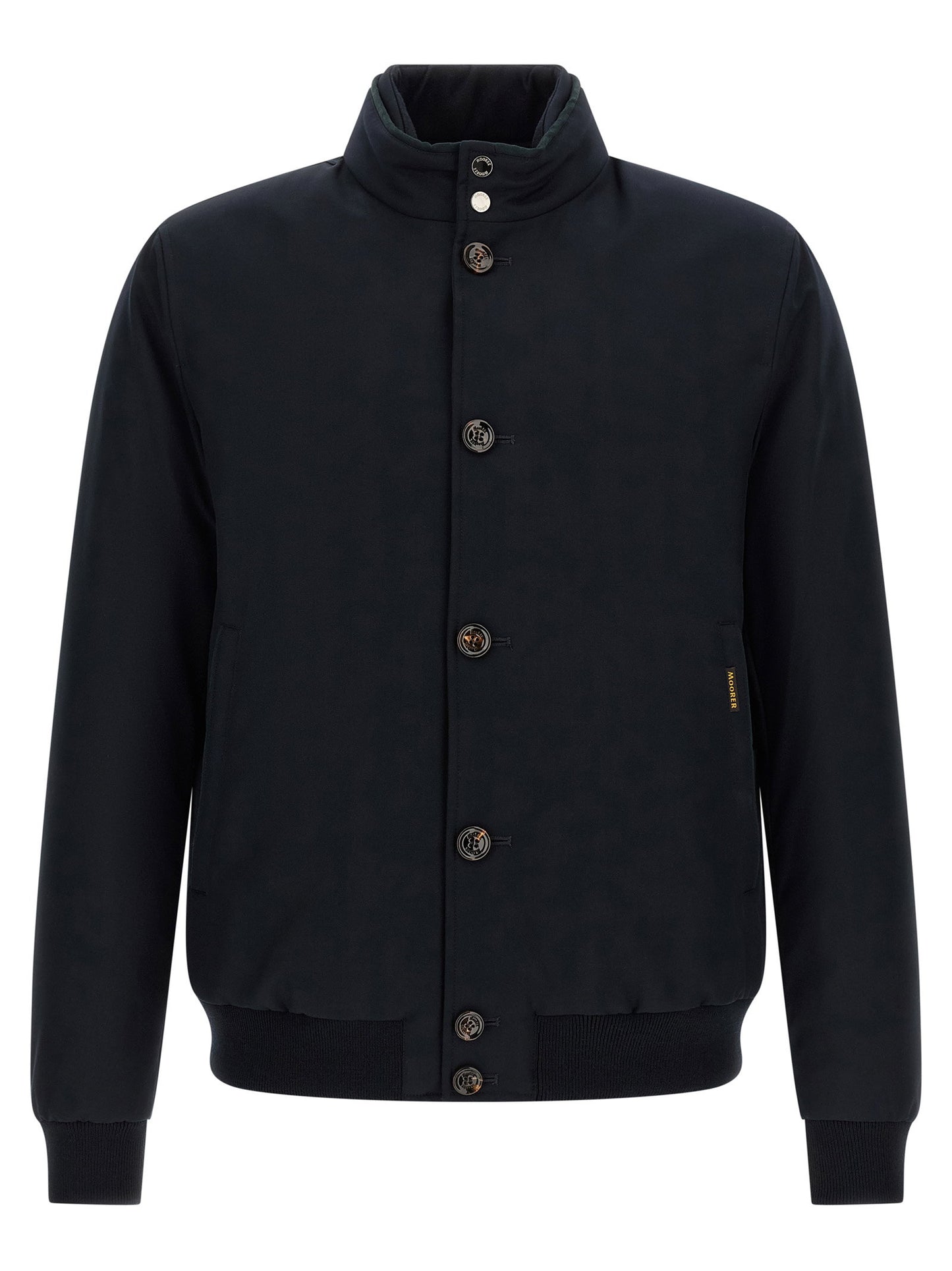 Moorer Janos Bomber Jacket - Acqua Line