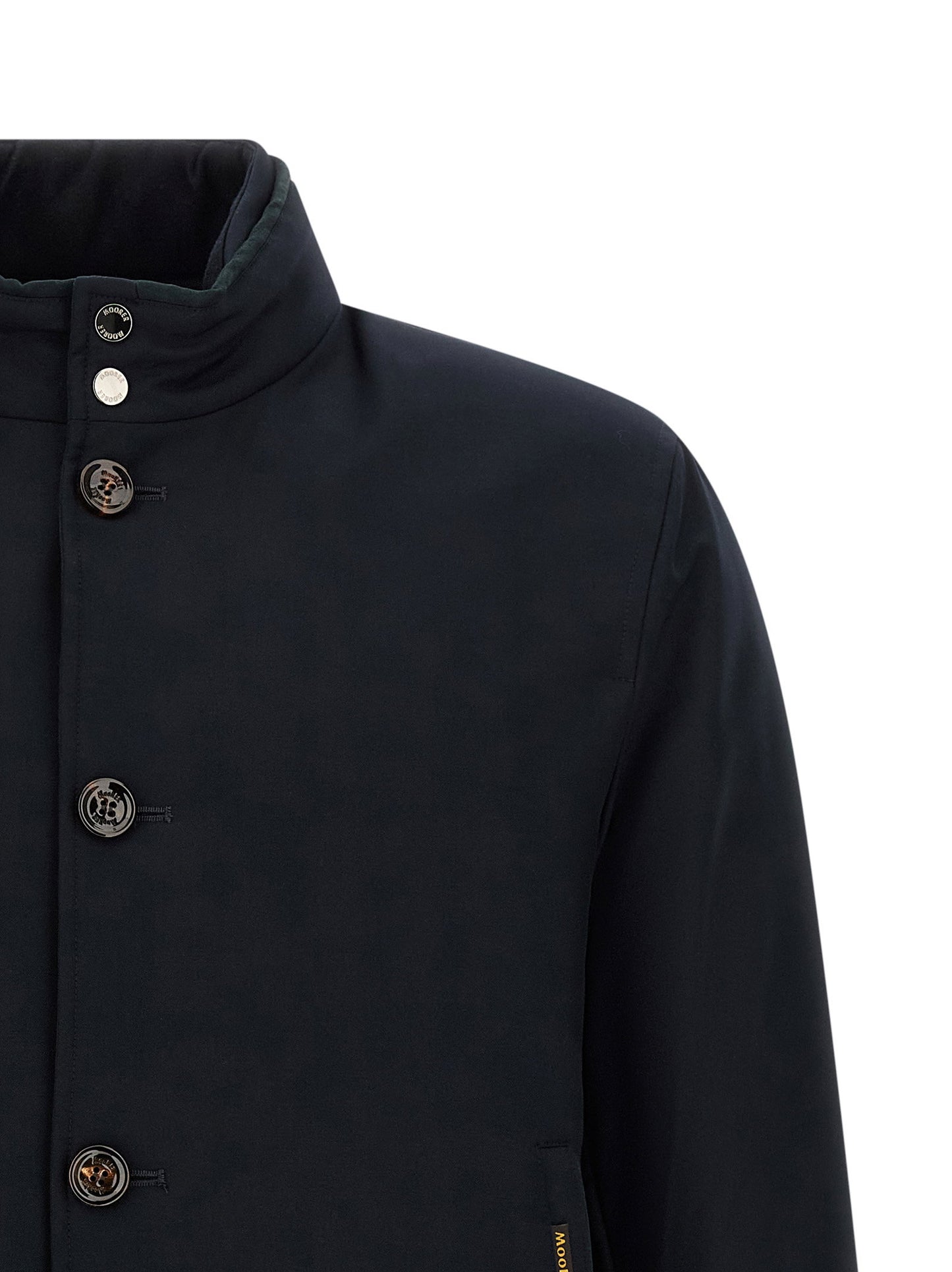 Moorer Janos Bomber Jacket - Acqua Line