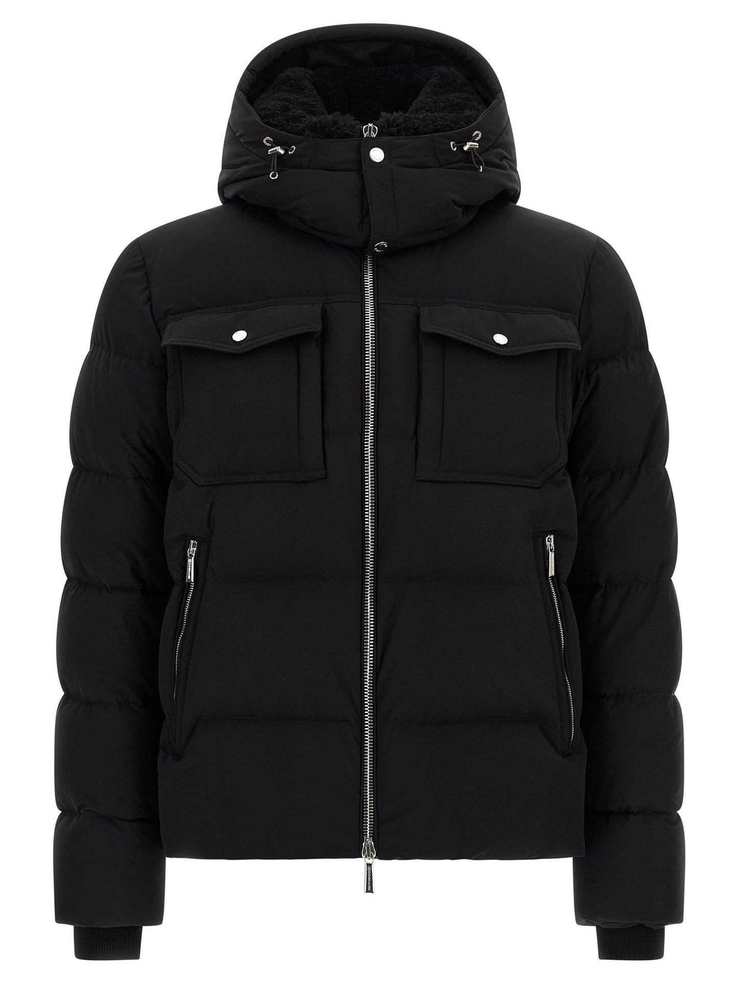 Moorer Alarick Bomber Jacket - Acqua Line