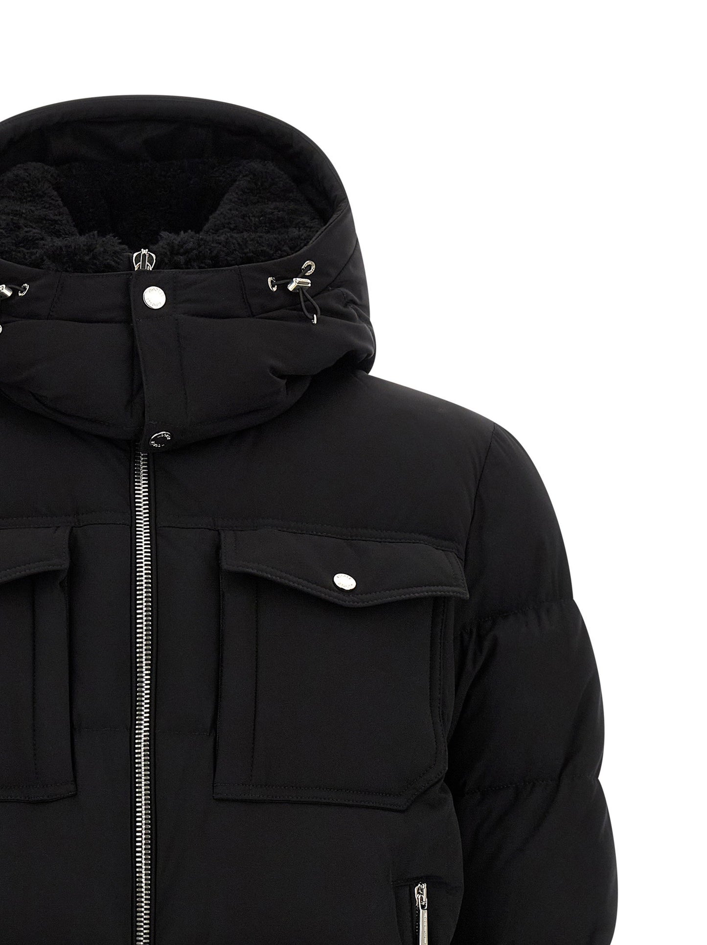 Moorer Alarick Bomber Jacket - Acqua Line