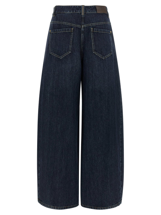 Brunello Cucinelli The Wide Barrel Jeans