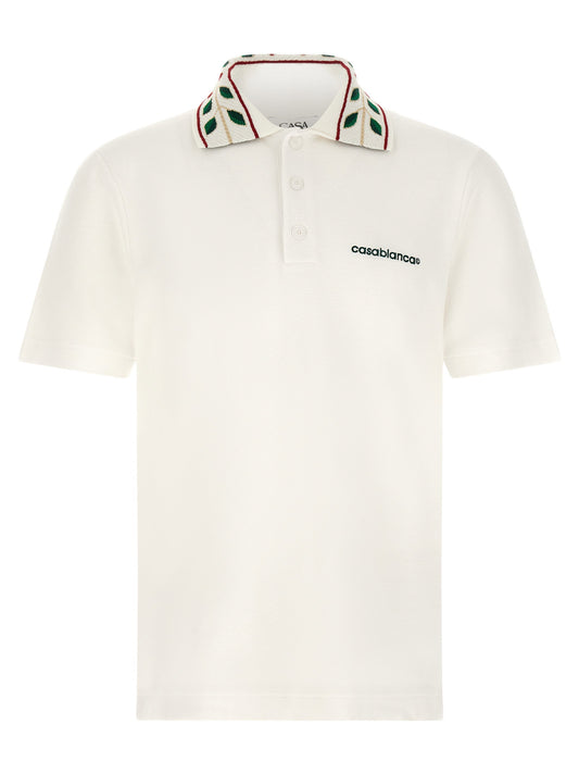 Casablanca Laurel Polo Shirt
