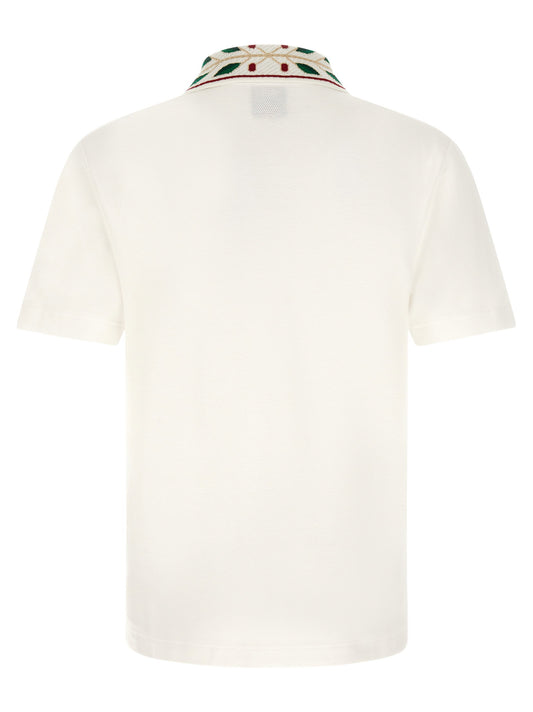 Casablanca Laurel Polo Shirt