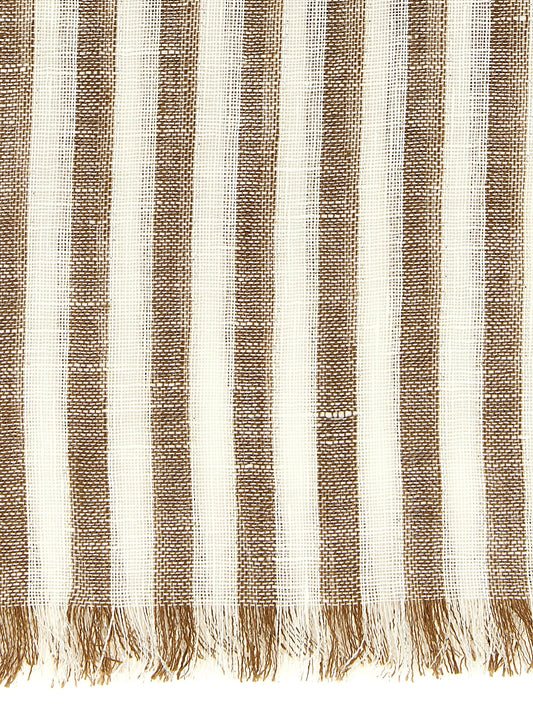 Brunello Cucinelli Sparkling Linen Scarf