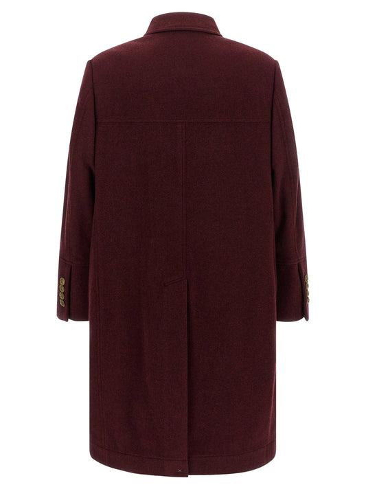 Brunello Cucinelli Cashmere Double-breasted Coat
