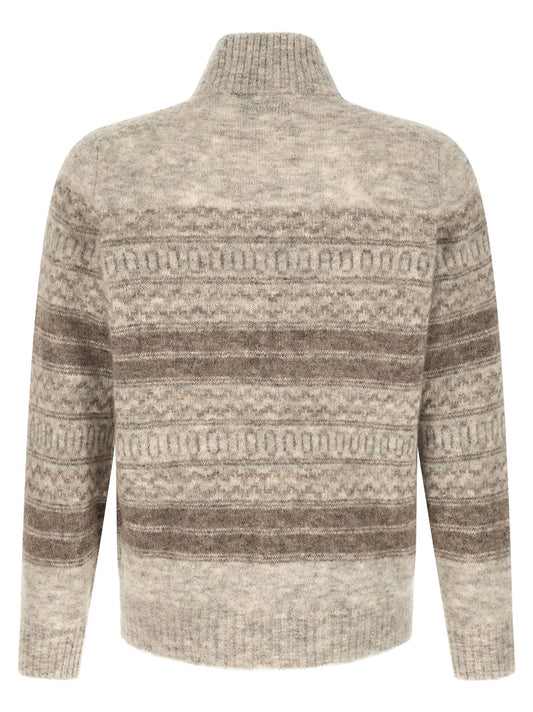 Brunello Cucinelli Nordic Jacquard Cardigan