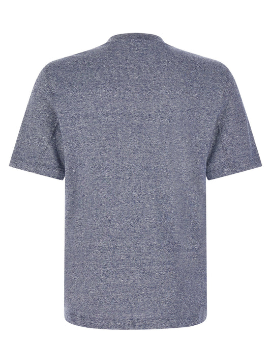 Brunello Cucinelli Mélange Linen Blend T-shirt