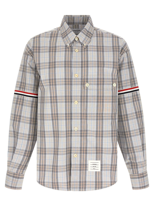 Thom Browne Oversized Rwb Shirt